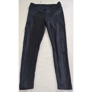 Koral Women's Leggings M Black 100% Other Full length‎ Shiny Asymmetrical Design